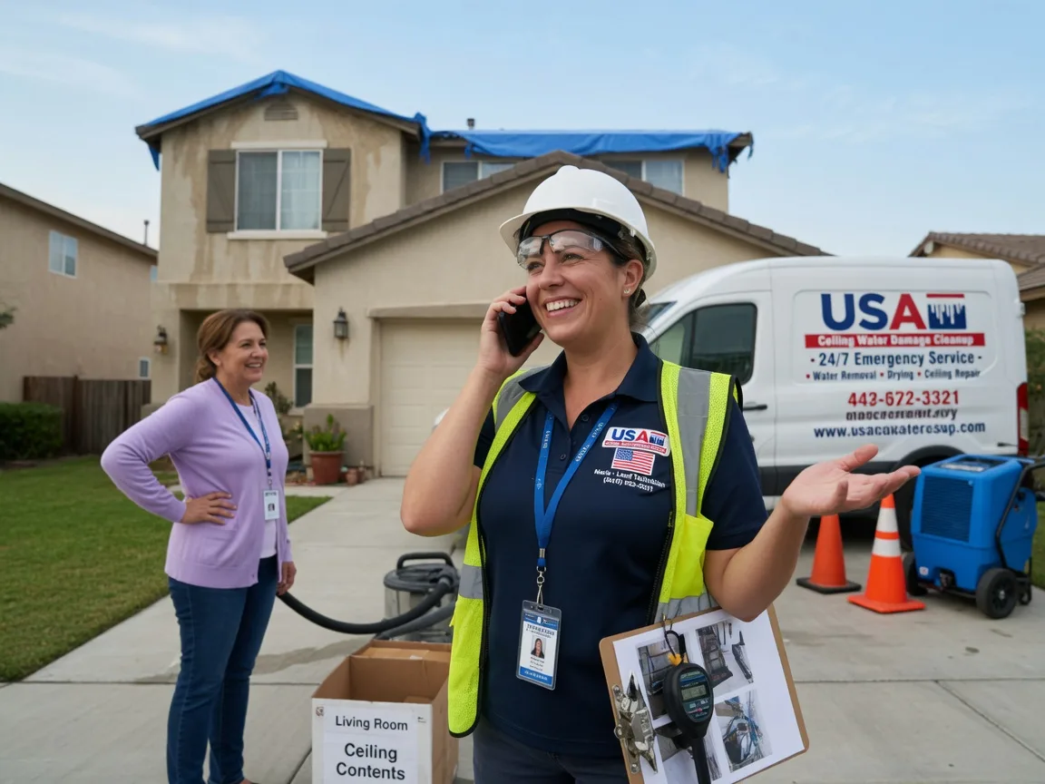 Ceiling Water Damage Restoration Honey Grove, TX FAQs